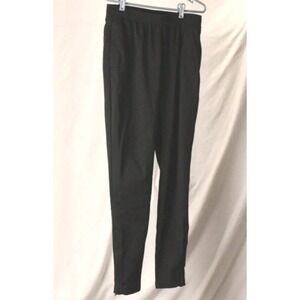 Augusta Sportswear Ladies S sweat pants drawstring zippered ankle black